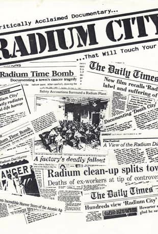 ラジウム・シティ　文字盤と放射線・知らされなかった少女たち 映画ポスター