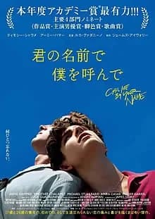 君の名前で僕を呼んで 映画ポスター