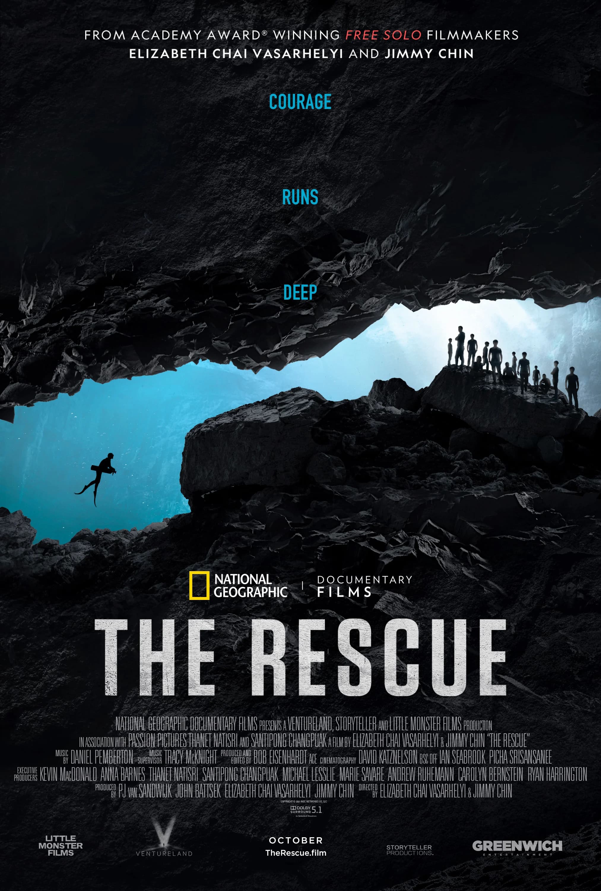 THE RESCUE 奇跡を起こした者たち 映画ポスター
