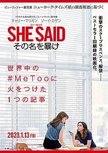 SHE SAID/シー・セッド その名を暴け 映画ポスター